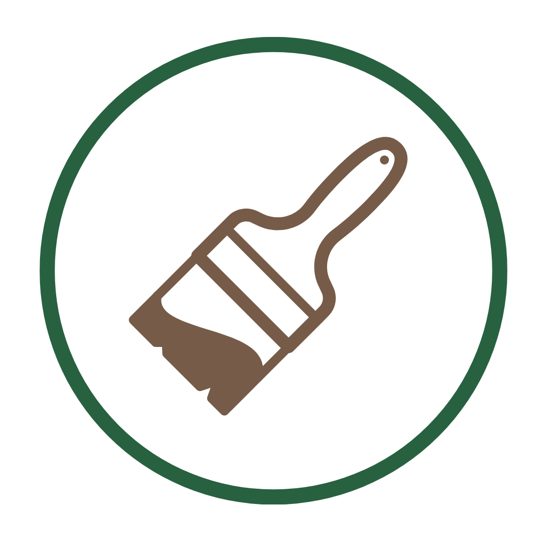 Close-up of stained cedar grain